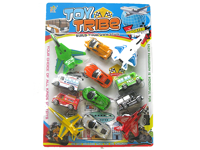 Pull Back Car +Pull Back Airplane