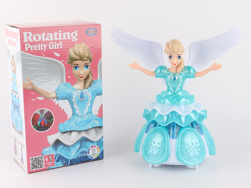 B/O Music Rotating Lift Angel Princess