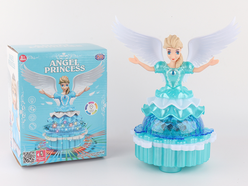 B/O Music Rotating Lift Angel Princess