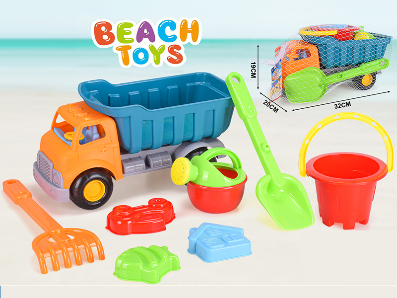 8pcs Beach Car Set