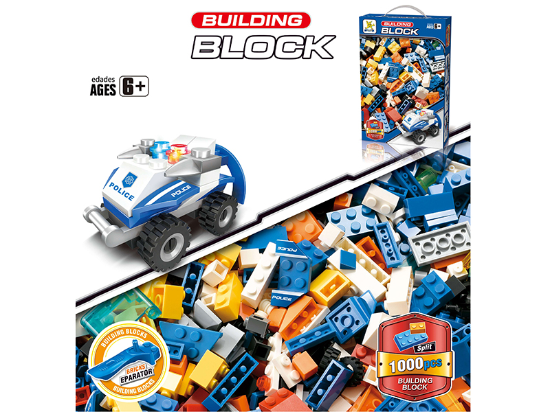 1000PCS Creative Building Blocks