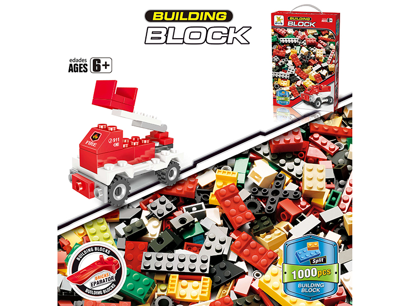 1000PCS Creative Building Blocks