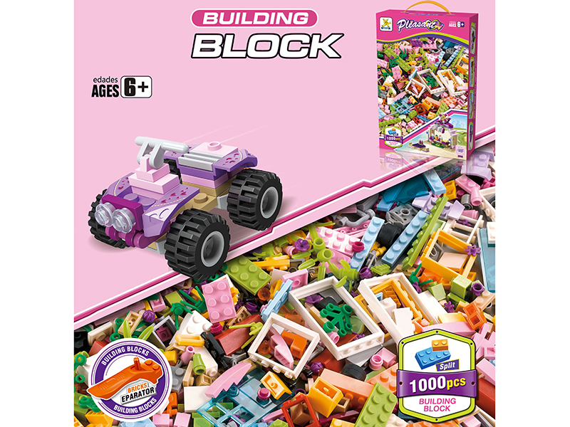 1000PCS Creative Building Blocks