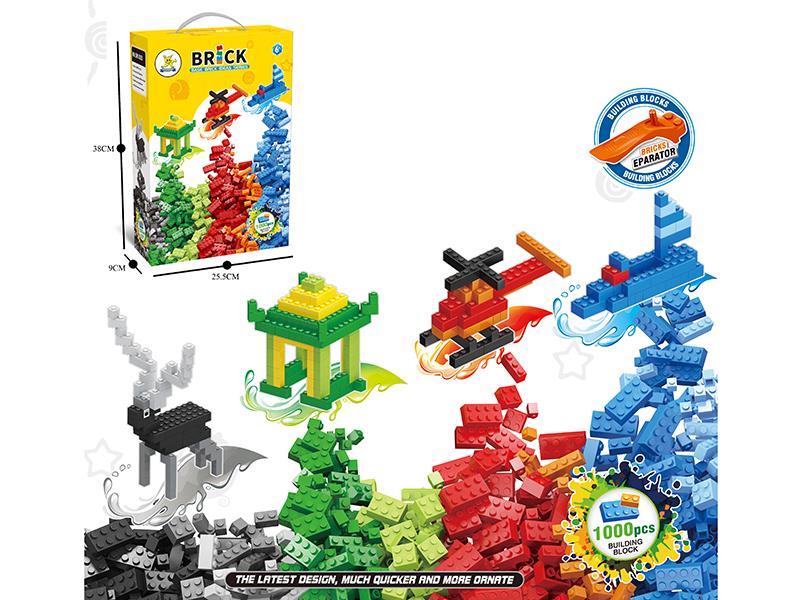 1000PCS Creative Building Blocks