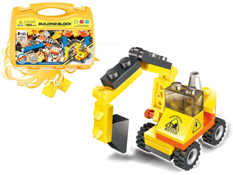 1000PCS Engineering Creative Building Blocks