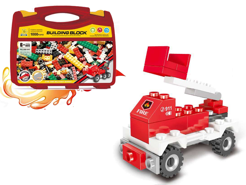 1000PCS Fire Control Creative Building Blocks