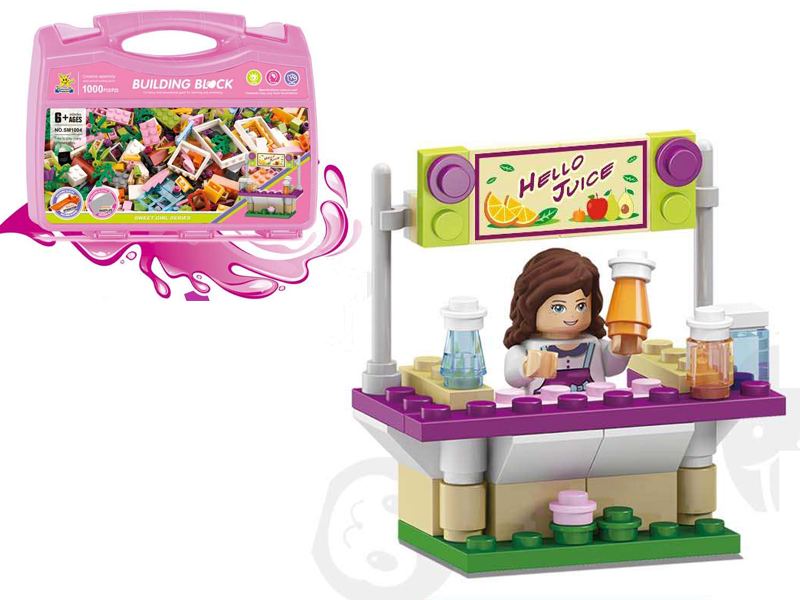 1000PCS Girl Creative Building Blocks