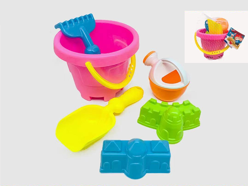Sand Bucket Set 6pcs