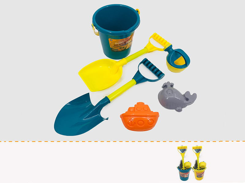 Sand Bucket Set 6pcs