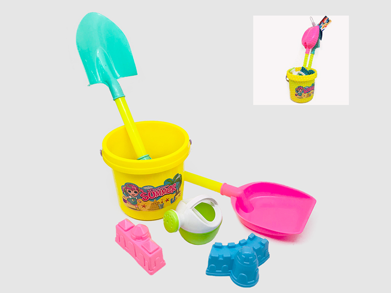 Sand Bucket Set 6pcs