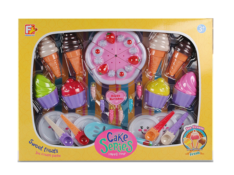 40PCS  Ice Cream Cake Set