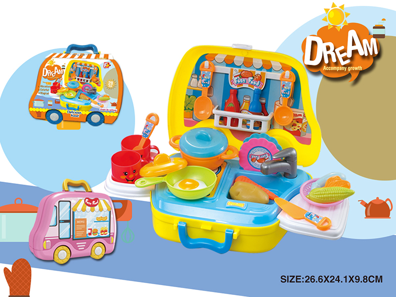 28pcs Tableware Portable Car Combination