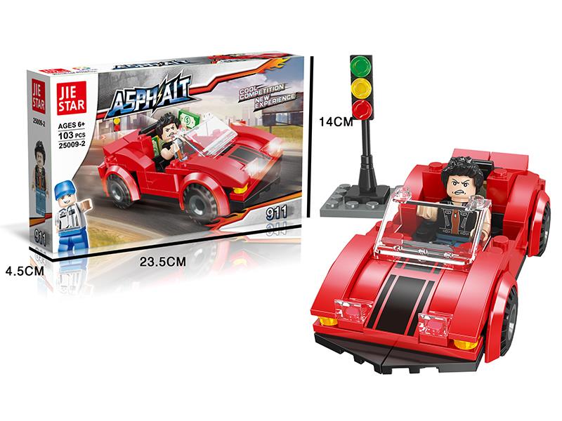 Asphalt - 911 Small Building Blocks 103pcs