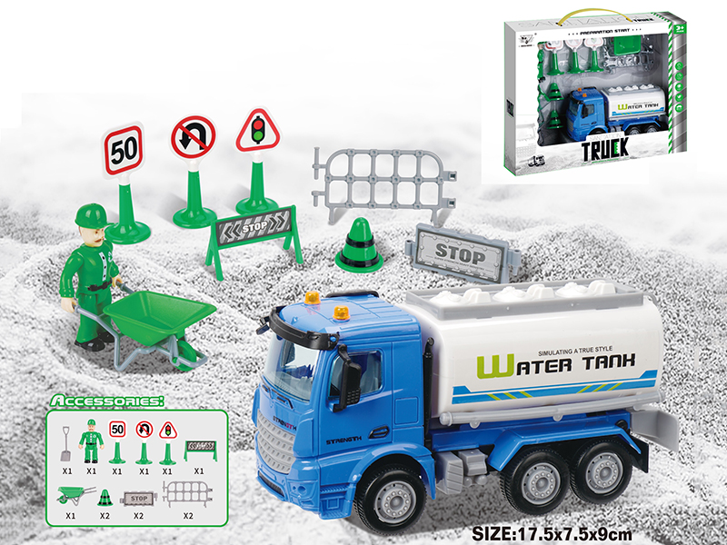Friction Sanitation Truck Set