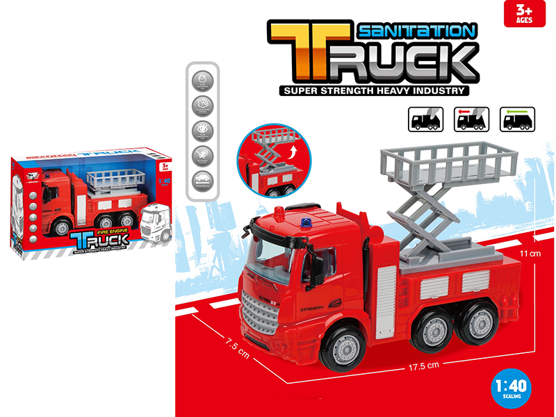 1:40 Friction Fire Engine
