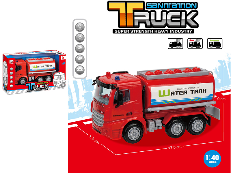 1:40 Friction Fire Engine