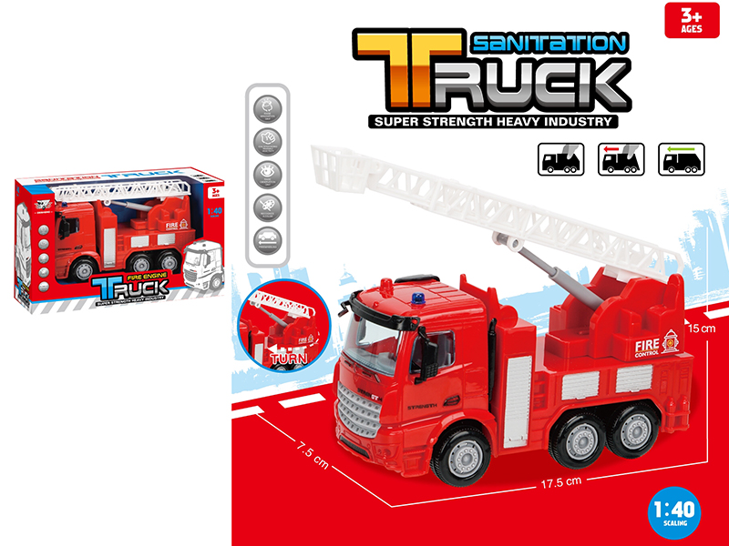 1:40 Friction Fire Engine