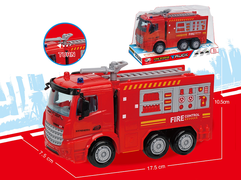 1:40 Friction Fire Engine