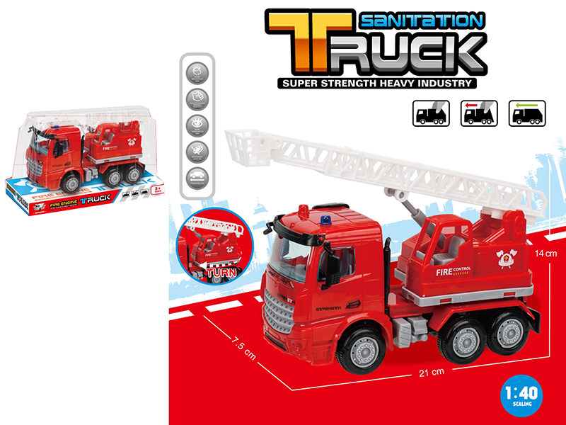 1:40 Friction Fire Engine