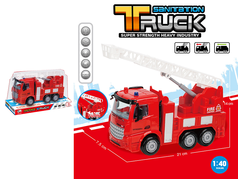 1:40 Friction Fire Engine