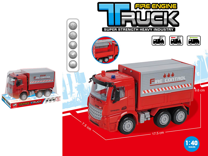 1:40 Friction Fire Engine