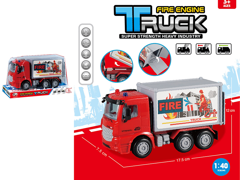 1:40 Friction Fire Engine