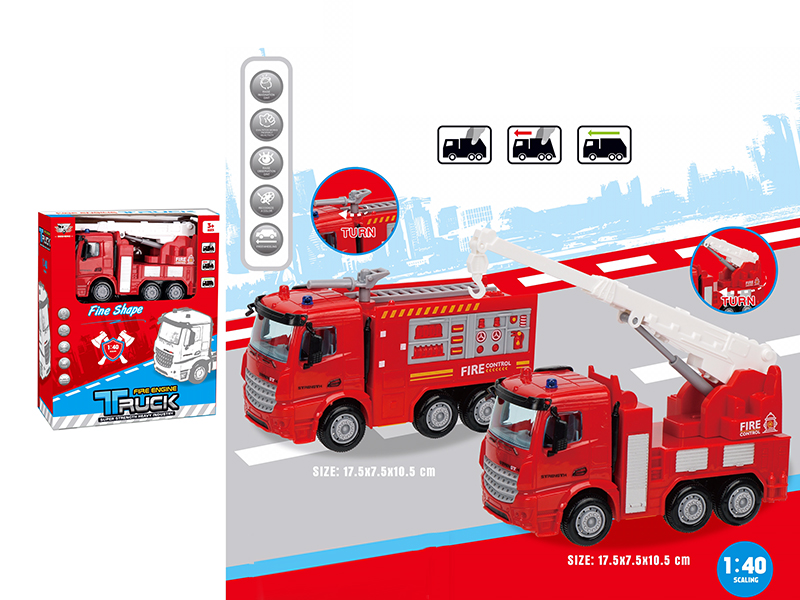 1:40 Friction Fire Engine