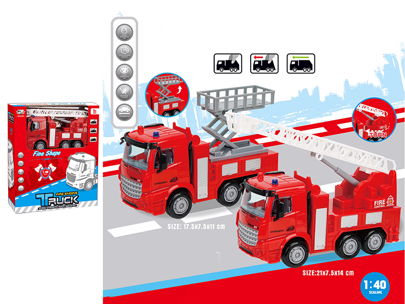 1:40 Friction Fire Engine
