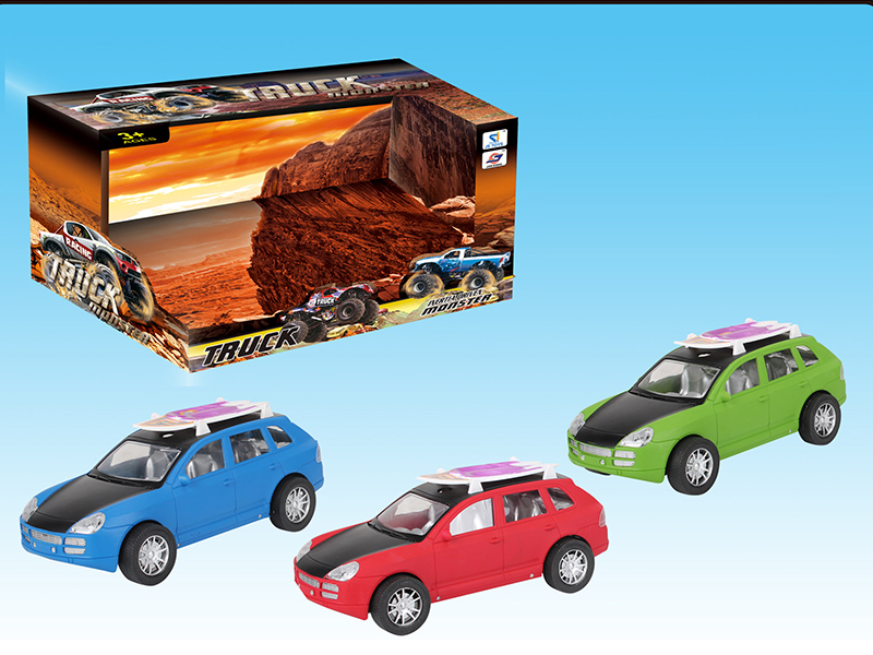 Friction Simulated Porsche