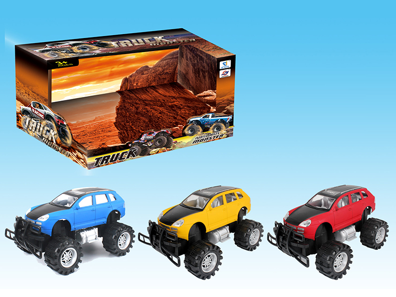 Friction Simulated Porsche Cross Country Car