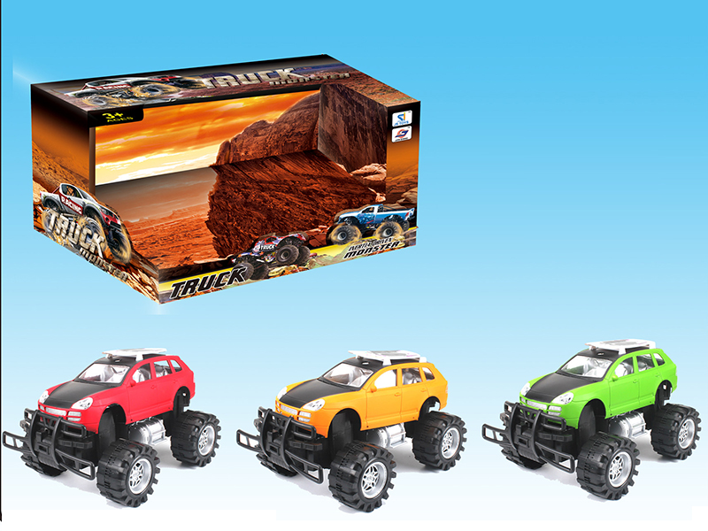 Friction Simulated Porsche Cross Country Car