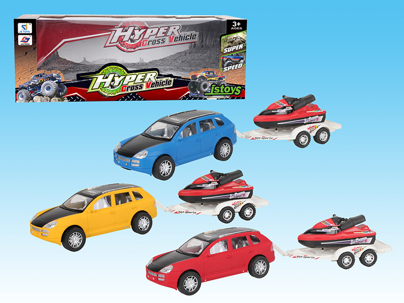 Friction Porsche + Motorboat