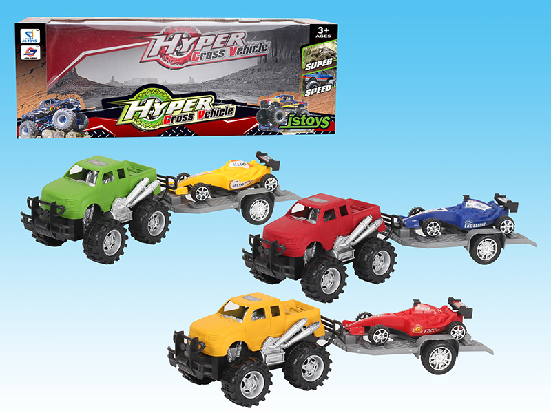 Friction Cross Country Car + Equation Car