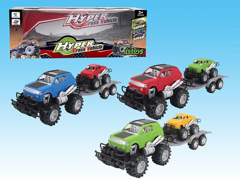 Friction Cross Country Car +Small Car