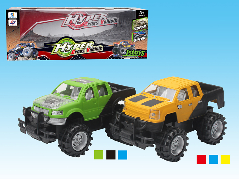 2 Friction Cross Country Cars