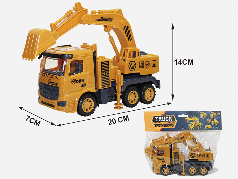 Friction Excavator Engineering Truck