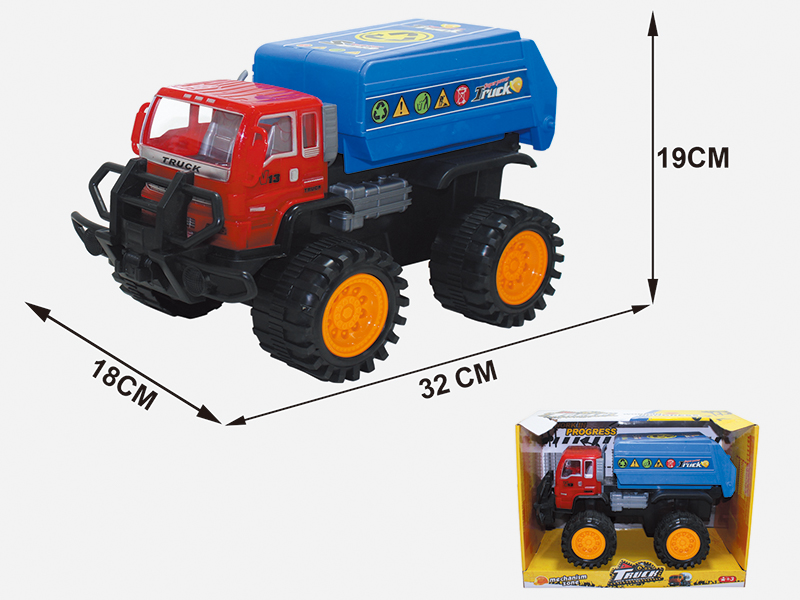 Friction Off-Road Engineering Truck