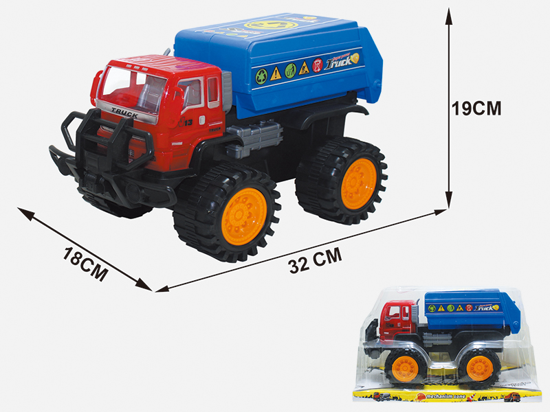 Friction Off-Road Engineering Truck