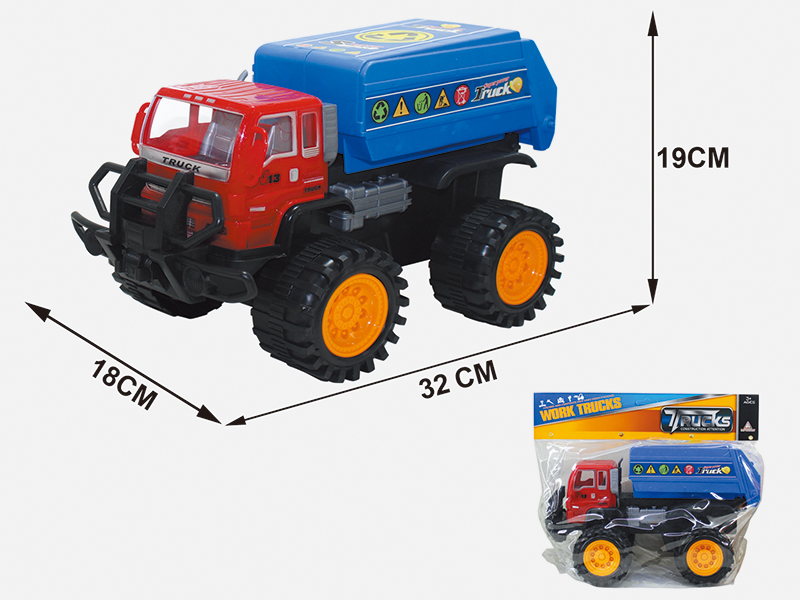 Friction Off-Road Engineering Truck