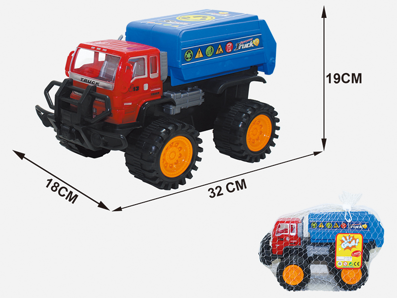 Friction Off-Road Engineering Truck