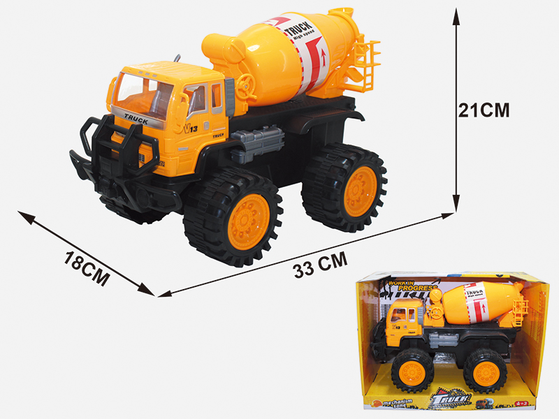 Friction Off-Road Engineering Truck