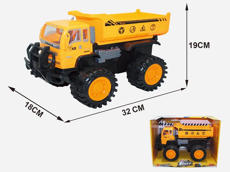 Friction Off-Road Engineering Truck