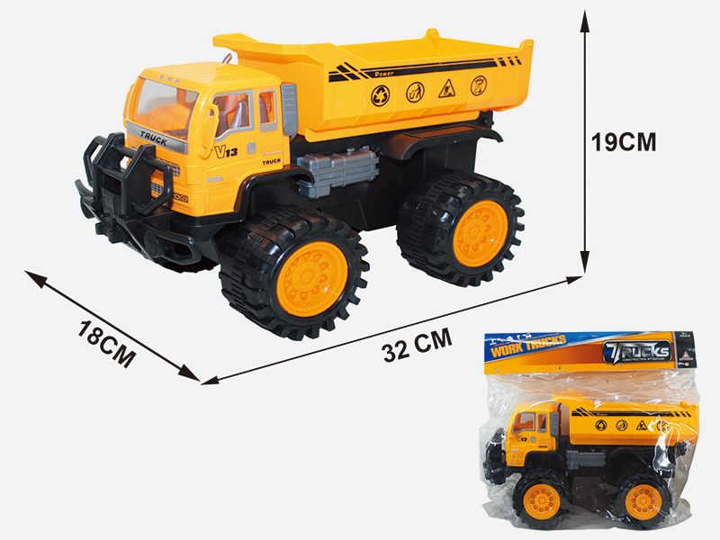 Friction Off-Road Engineering Truck