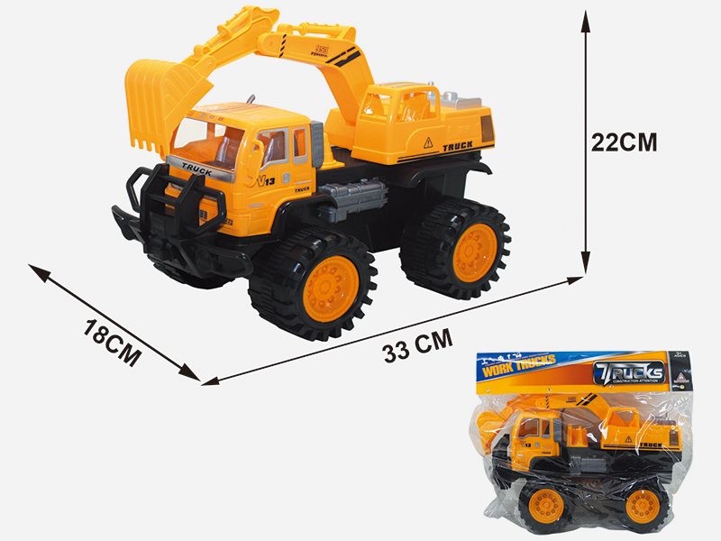 Friction Off-Road Engineering Truck