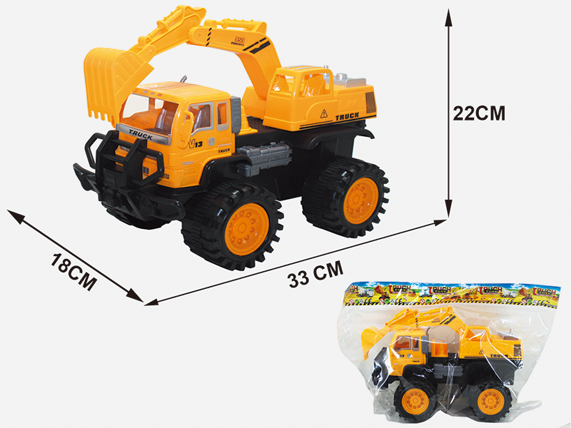 Friction Off-Road Engineering Truck