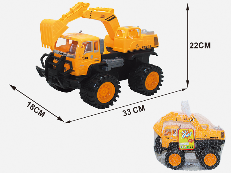 Friction Off-Road Engineering Truck