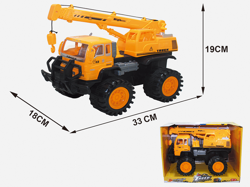 Friction Off-Road Engineering Truck