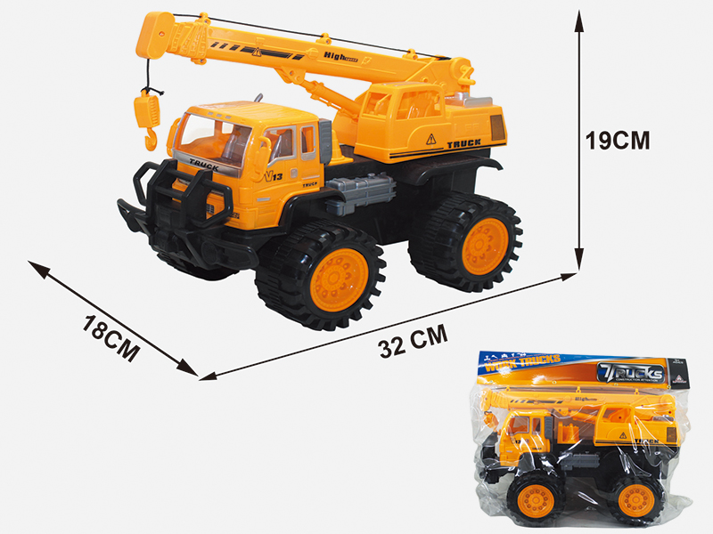 Friction Off-Road Engineering Truck