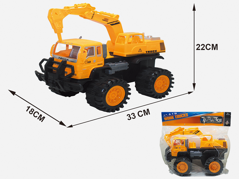 Friction Off-Road Engineering Truck