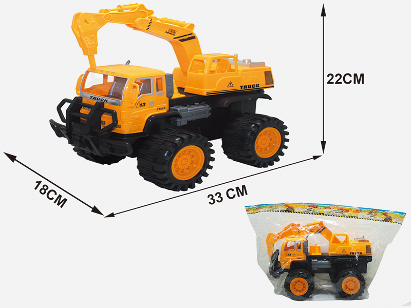 Friction Off-Road Engineering Truck